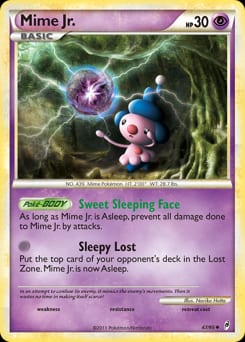 Call of Legends Mime Jr. #47 card