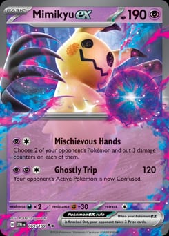 Journey Together Mimikyu ex #69 card