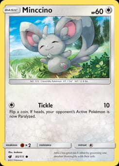 Crimson Invasion Minccino #85 card