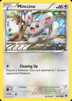 Fates Collide Minccino #86 card