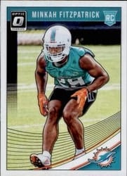 2018 Donruss Optic Base Set Minkah Fitzpatrick #103 card