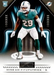 2018 Panini Playbook Base Set Minkah Fitzpatrick #131 card