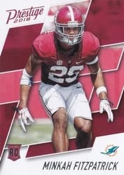 2018 Panini Prestige Base Set Minkah Fitzpatrick #270 card