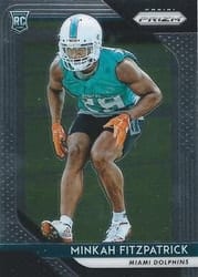2018 Panini Prizm Base Set Minkah Fitzpatrick #243 card