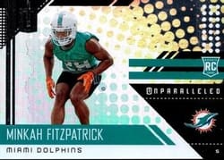 2018 Panini Unparalleled Base Set Minkah Fitzpatrick #201 card