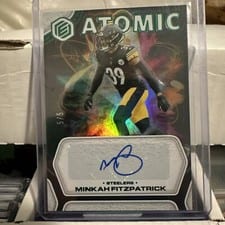 2022 Panini Elements Atomic Autographs Minkah Fitzpatrick #AA-MF card