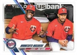 2021 Topps Update Base Set Minnesota Mashers (Miguel Sano / Byron Buxton) #US248 card