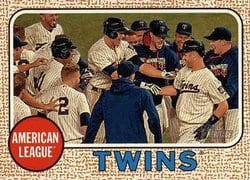 2017 Topps Heritage Base Set Minnesota Twins #128 card