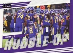 2022 Score Huddle Up Minnesota Vikings #HU-MIN card
