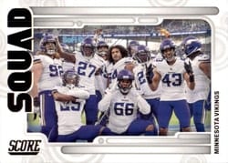 2022 Score Squad Minnesota Vikings #S9 card