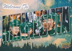 2022-23 Upper Deck Welcome To Minnesota Wild #WT-15 card