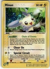 2003 Dragon Minun #7 card