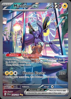 Scarlet & Violet Miraidon ex #244 card