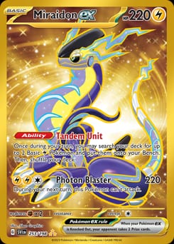 Scarlet & Violet Miraidon ex #253 card