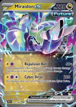 Temporal Forces Miraidon ex #122 card