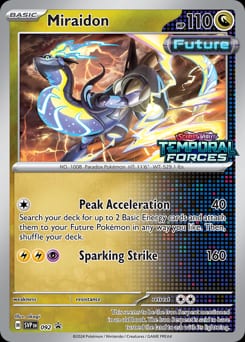 Scarlet & Violet Black Star Promos Miraidon #92 card