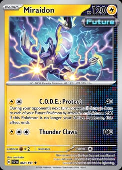 2024 Surging Sparks Miraidon #69 card