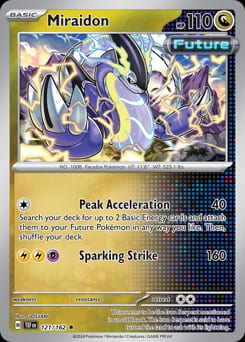 2024 Temporal Forces Miraidon #121 card