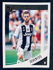 2018 Panini Donruss Miralem Pjanic #13 card