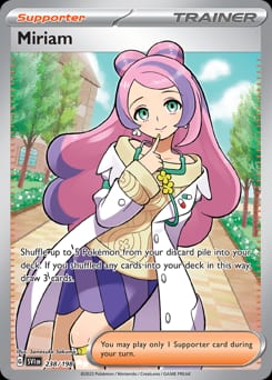 Scarlet & Violet Miriam #238 card
