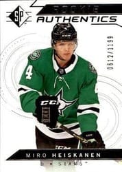 2018-19 SP Base Set Miro Heiskanen #125 card