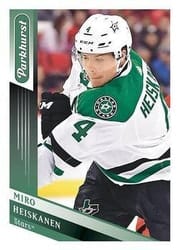 2019-20 Parkhurst Base Set Miro Heiskanen #57 card