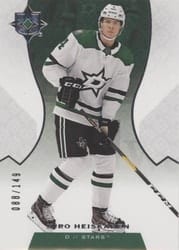 2019-20 Upper Deck Ultimate Collection Base Set Miro Heiskanen #26 card