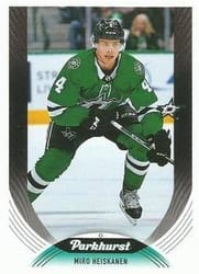 2020-21 Parkhurst Base Set Miro Heiskanen #197 card