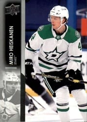 2021-22 Upper Deck Base Set Miro Heiskanen #58 card