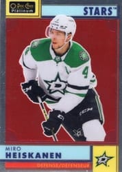 2022-23 O-Pee-Chee Platinum Retro Miro Heiskanen #R-36 card