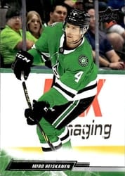 2022-23 Upper Deck Base Set Miro Heiskanen #60 card