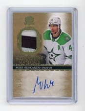 2023-24 Upper Deck The Cup Signature Materials Miro Heiskanen #SM-MH card