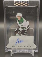 2024-25 Upper Deck Clear Cut Rookie Tribute Autos Miro Heiskanen #RA-MH card