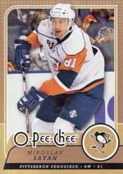 2008-09 O-Pee-Chee Base Set Miroslav Satan #293 card