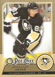 2008-09 O-Pee-Chee Base Set Miroslav Satan #667 card