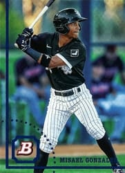2022 Bowman Heritage Prospects Misael Gonzalez #BHP-148 card