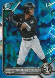 2022 Bowman Sapphire Edition Base Set Misael Gonzalez #BCP-4 card