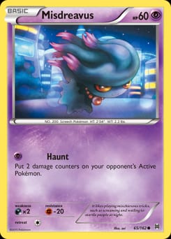 BREAKthrough Misdreavus #65 card