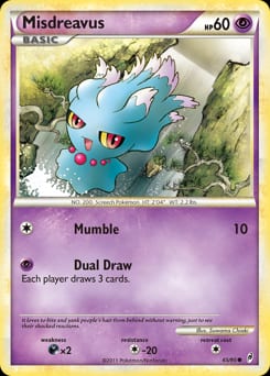 Call of Legends Misdreavus #65 card
