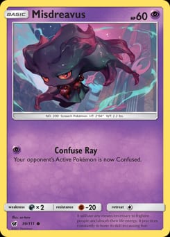Crimson Invasion Misdreavus #39 card