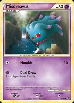 HS—Undaunted Misdreavus #57 card