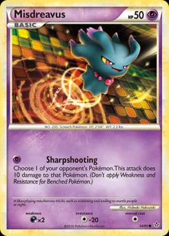 HS—Unleashed Misdreavus #54 card
