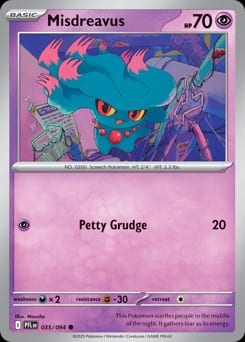 Phantasmal Flames Misdreavus #35 card