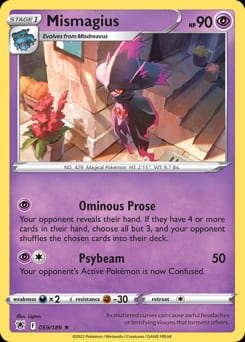 Astral Radiance Mismagius #59 card