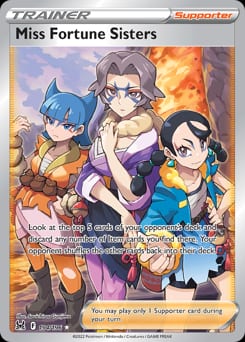 2022 Lost Origin Miss Fortune Sisters #194 card