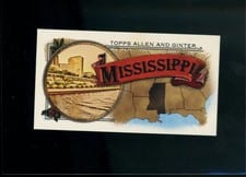 2024 Topps Allen & Ginter 50 States Mini Mississippi #50S-24 card