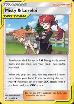 Cosmic Eclipse Misty & Lorelei #199 card