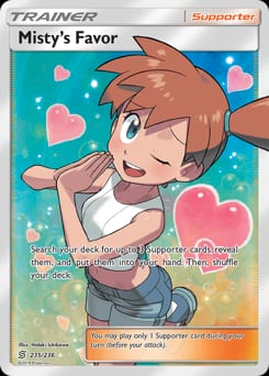 Unified Minds Misty's Favor #235 card