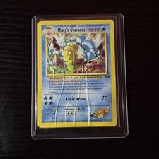 Gym Challenge Misty's Gyarados #13 card