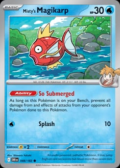 Destined Rivals Misty's Magikarp #48 card